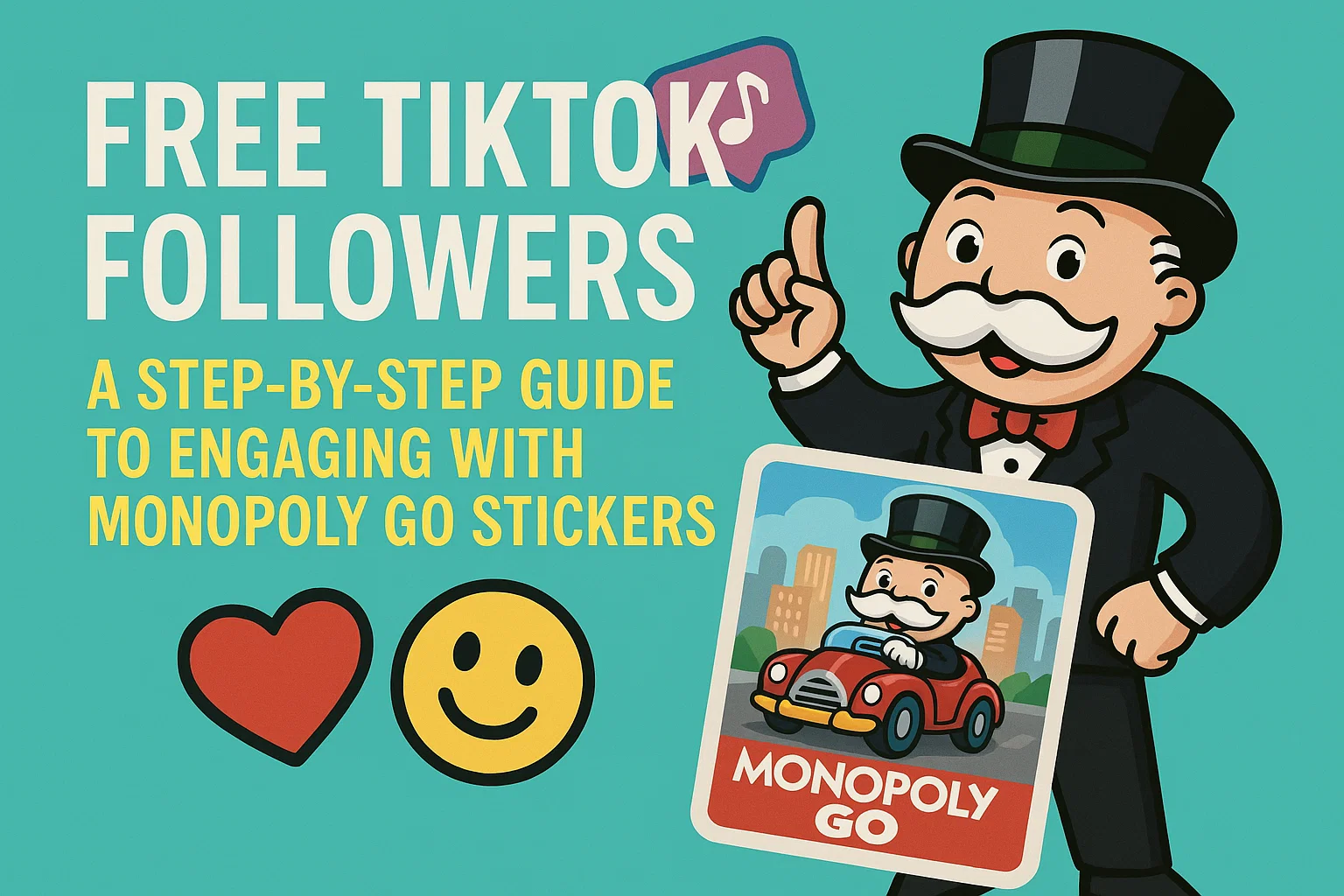 Free TikTok Followers: A Step-by-Step Guide to Engaging with Monopoly Go Stickers