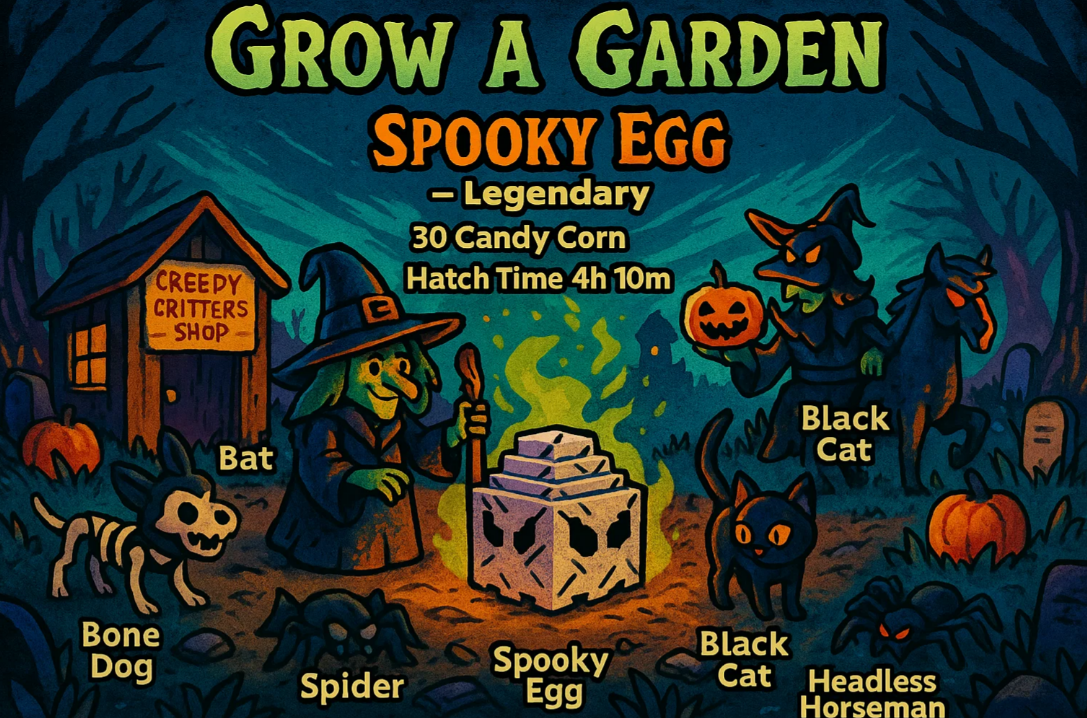 How to Get Spooky Egg in Grow a Garden