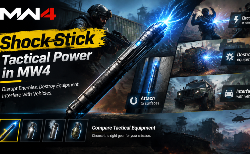 MW4 Shock Stick Gives Players Another Way to Disrupt Combat