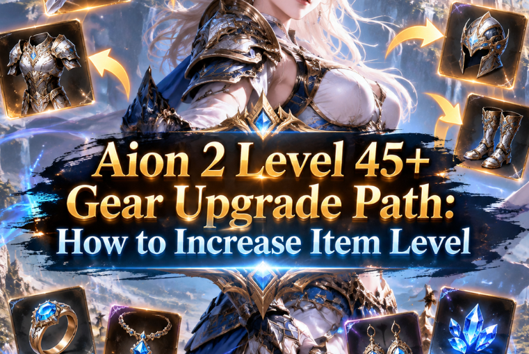 Aion 2 Level 45+ Gear Upgrade Path: How to Increase Item Level